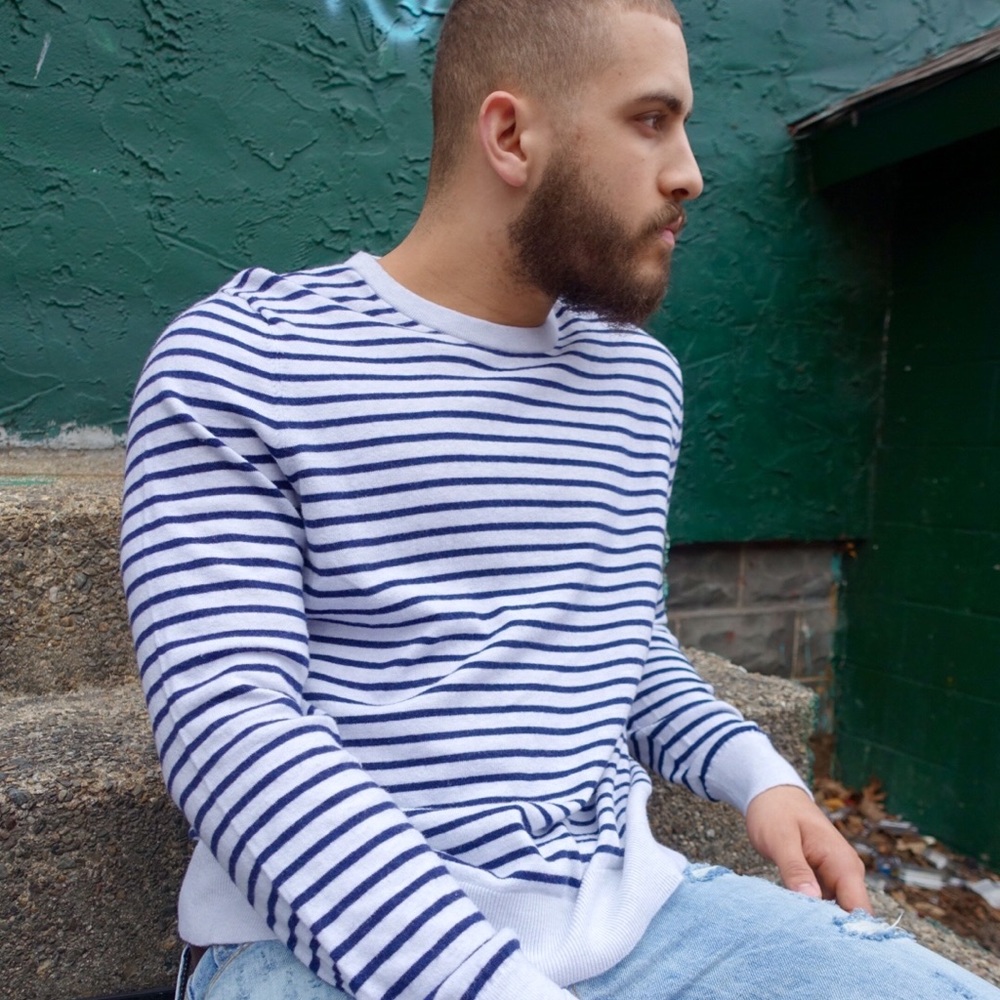 Striped Pullover Long Sleeve